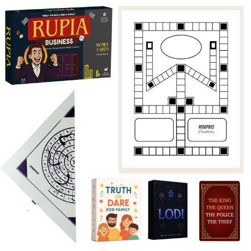 Rose Piece © Xtreme Board game Collection