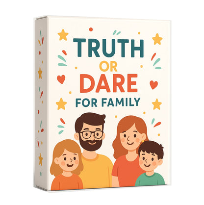 Rose Piece© " Truth or Dare Card Game -  Family Edition