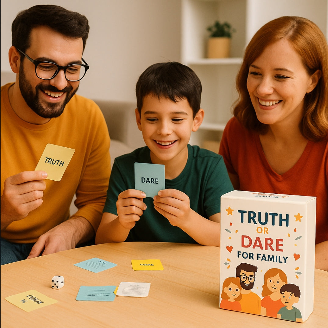 Rose Piece© " Truth or Dare Card Game -  Family Edition