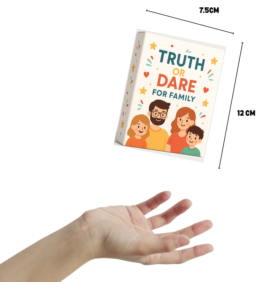 Rose Piece© " Truth or Dare Card Game -  Family Edition