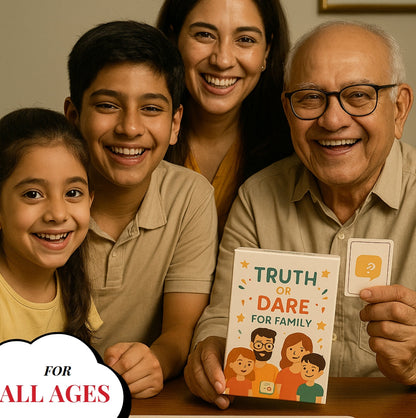Rose Piece© " Truth or Dare Card Game -  Family Edition