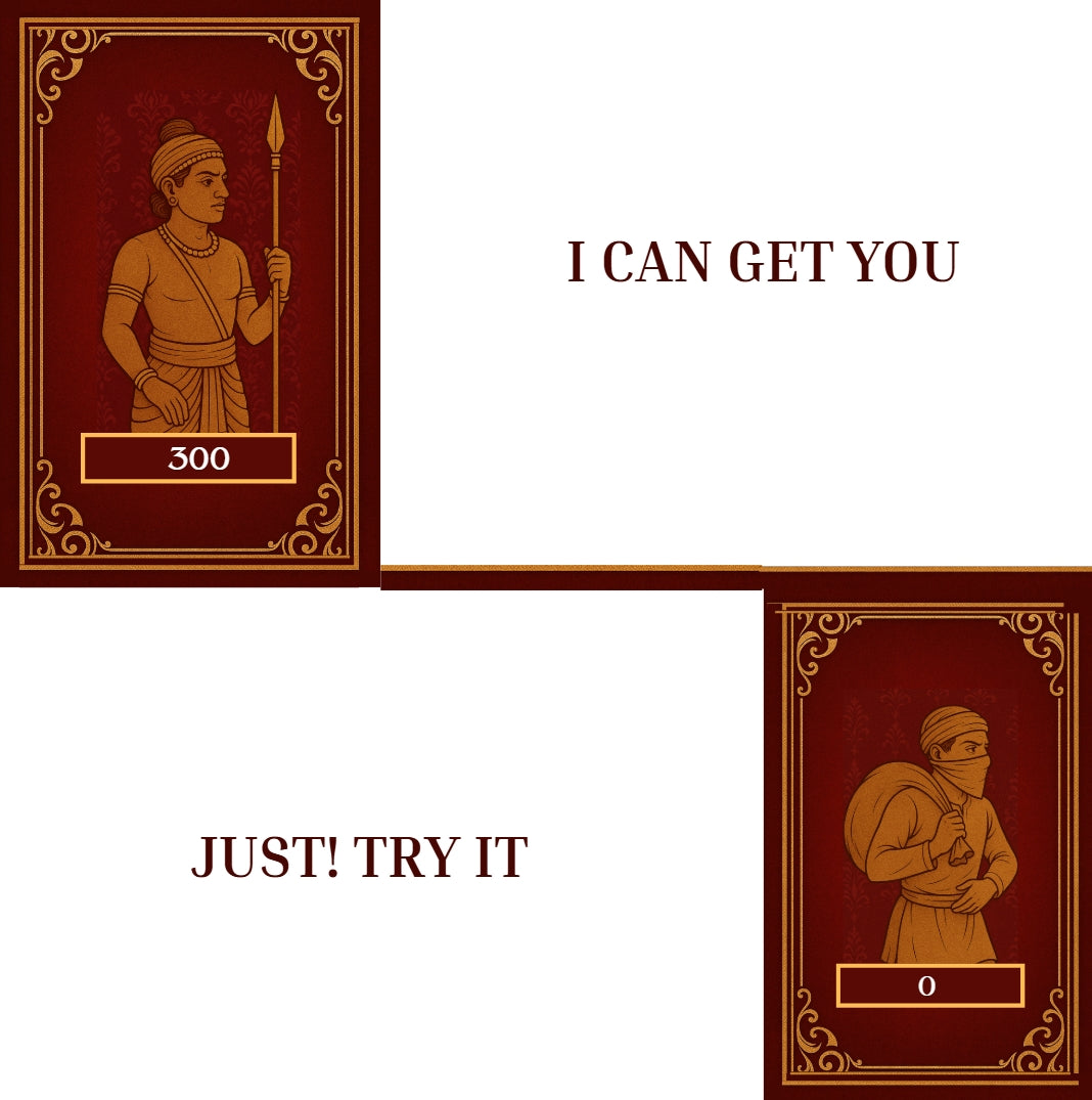 Rose Piece© The King, The Queen, The Police, The Thief