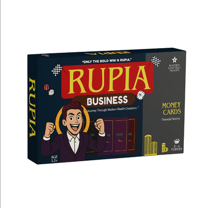 Rose Piece© Rupia – Ultimate Business Board Game of Wealth, Risk & Power