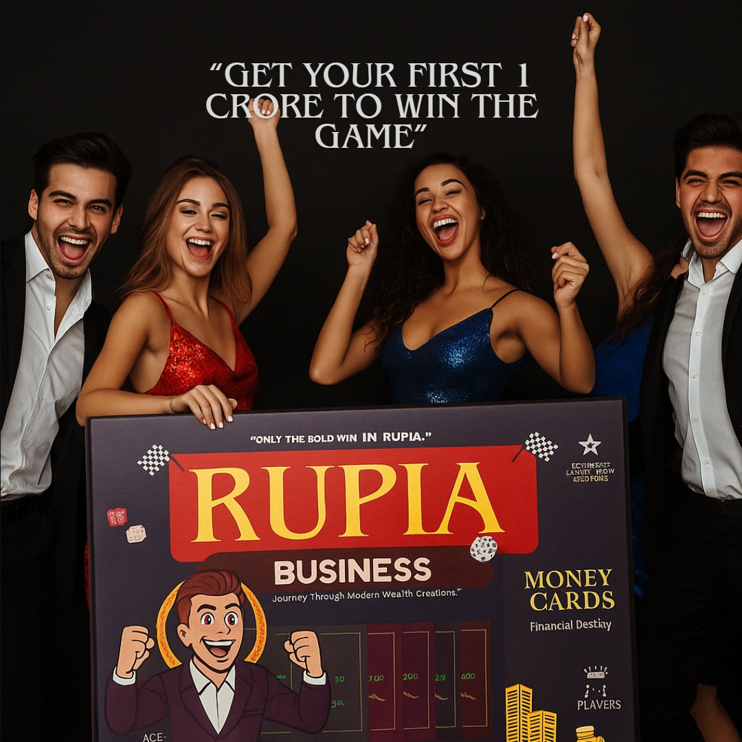Rose Piece© Rupia – Ultimate Business Board Game of Wealth, Risk & Power