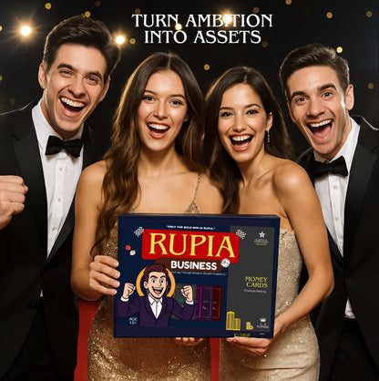 Rose Piece© Rupia – Ultimate Business Board Game of Wealth, Risk & Power